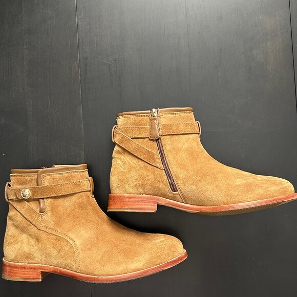 Johnson & Murphy Shoes - NWT Johnston & Murphy Women's size 9.5 leather bootie | Tan